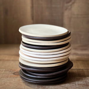 7" Dessert Plate - White/Speckle