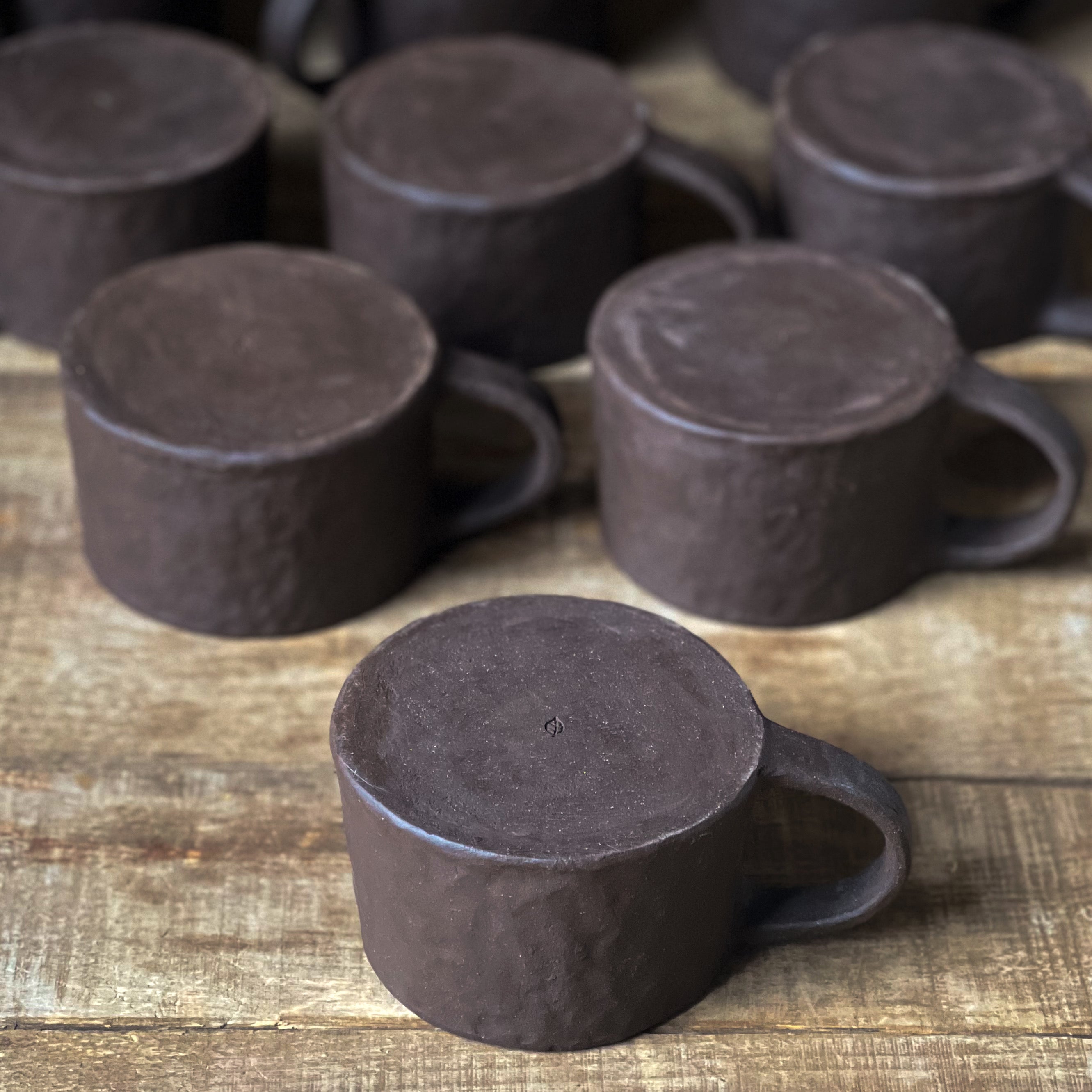 12oz. Wide Bottom Mug - Chocolate