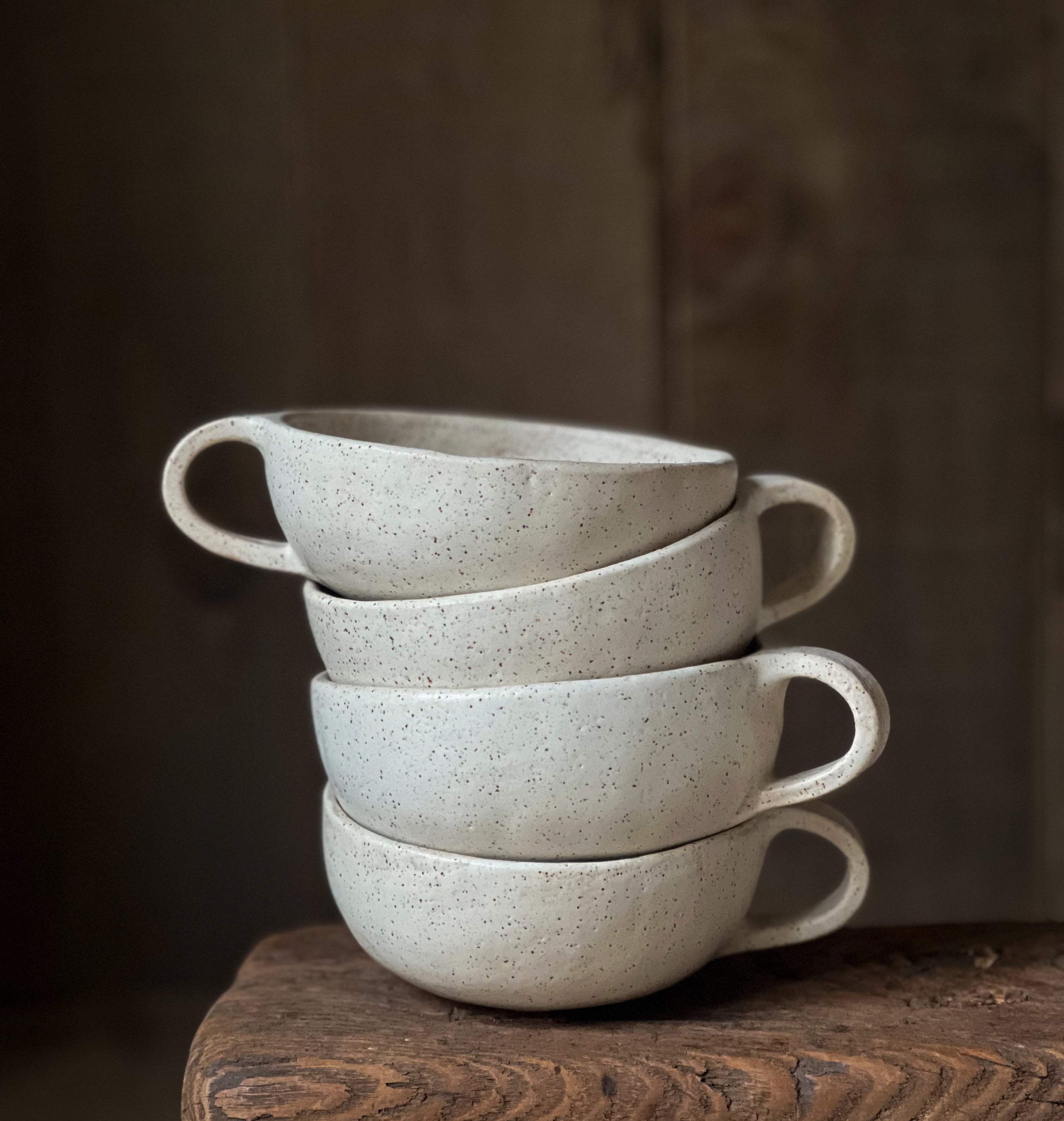 12oz. Latte Bowl - Speckle