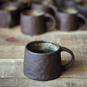 10oz. Wide Bottom Mug - Chocolate