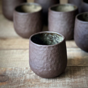 12oz. Pinched Tumbler - Chocolate