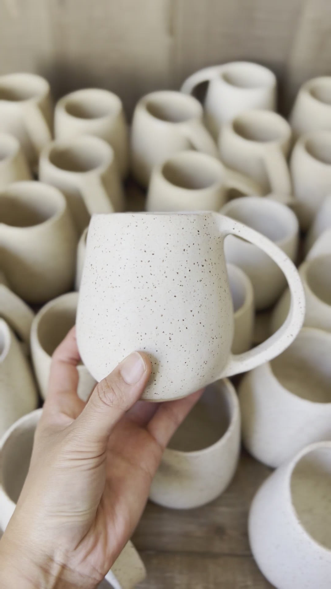 10oz. Round Mug - Speckle